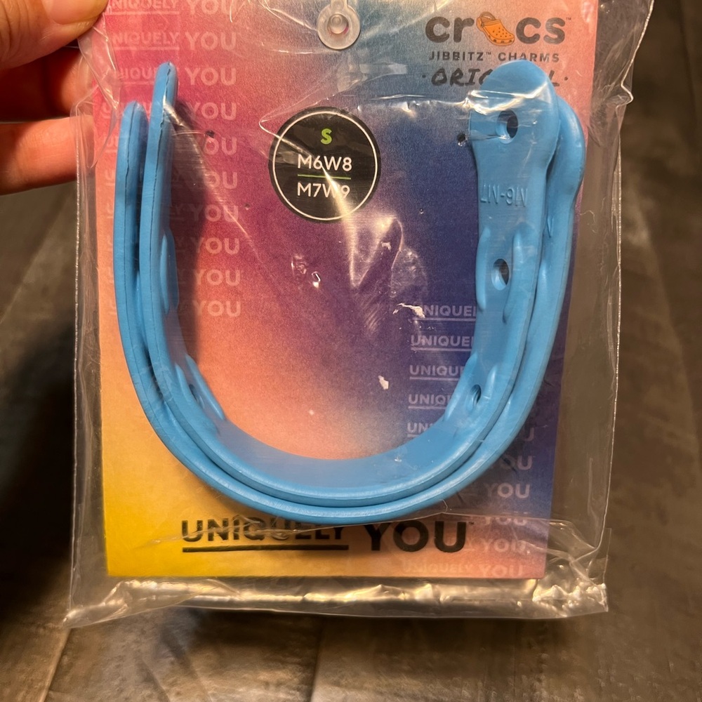 CROCS Jibbitz Blue Sandals Replacement Strap